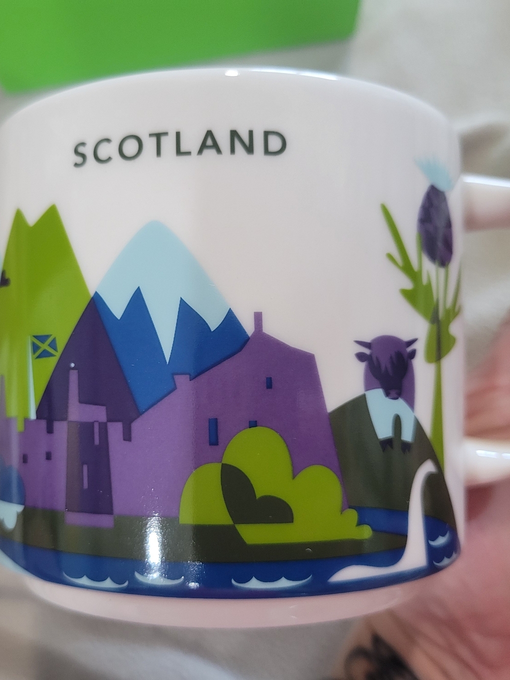 Starbucks Scotland Ceramic Mug - You Are Here Collection